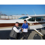 Airplane Design (Brown/Gold) - AIR35JJ182-BG1