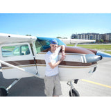 Airplane Design (Brown/Gold) - AIR35JJ182-BG1
