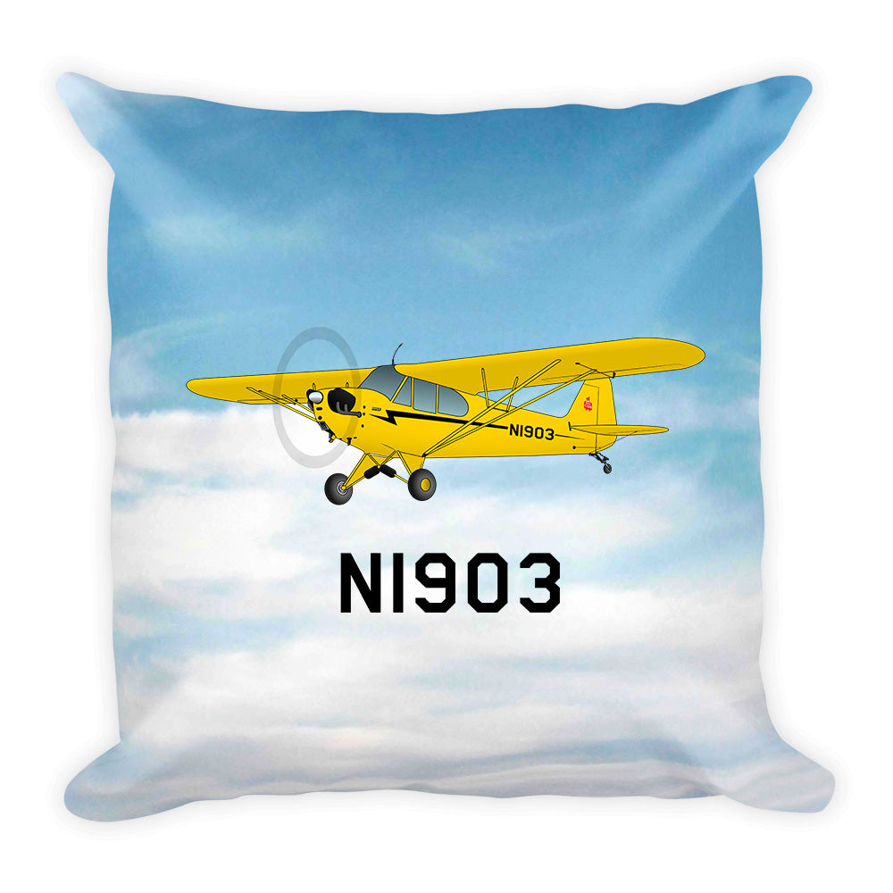 Airplane Custom Throw Pillow Case Stuffed & Sewn AIRG9G3L2J3-Y2