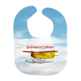 Custom Airplane Baby Bibs