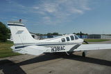 Beechcraft Bonanza G36 Blue Silver 2 model 1