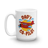 Dad's Co-Pilot Theme Mug - AIR255JK1-RB1 - Personalized w/ N#