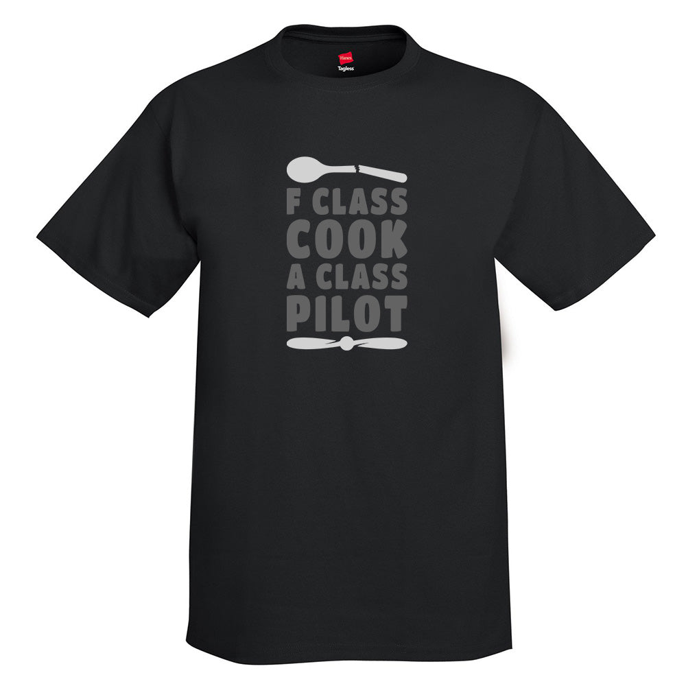 F Class Cook Aviation Airplane T-Shirt