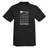 F Class Cook Aviation Airplane T-Shirt