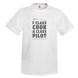 F Class Cook Aviation Airplane T-Shirt