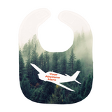 Custom Airplane Baby Bibs