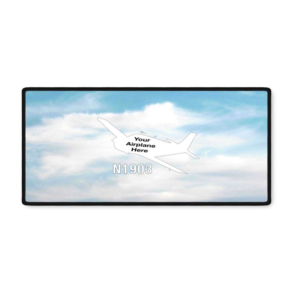 Custom Gaming Mousepad - Personalized w/ your Airplane Aircraft