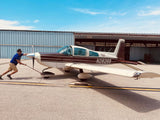 Airplane Design (Cream/Brown) - AIR7ILK97AA1-CB1