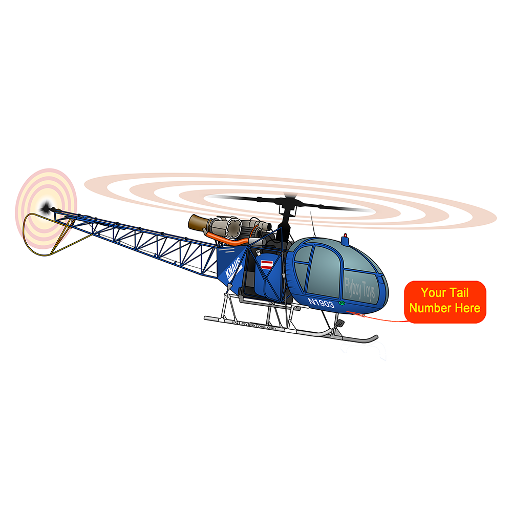 Aerospatiale Lama SA-315B Helicopter