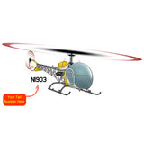 Helicopter Design (Yellow#2) - HELI25C47-Y2