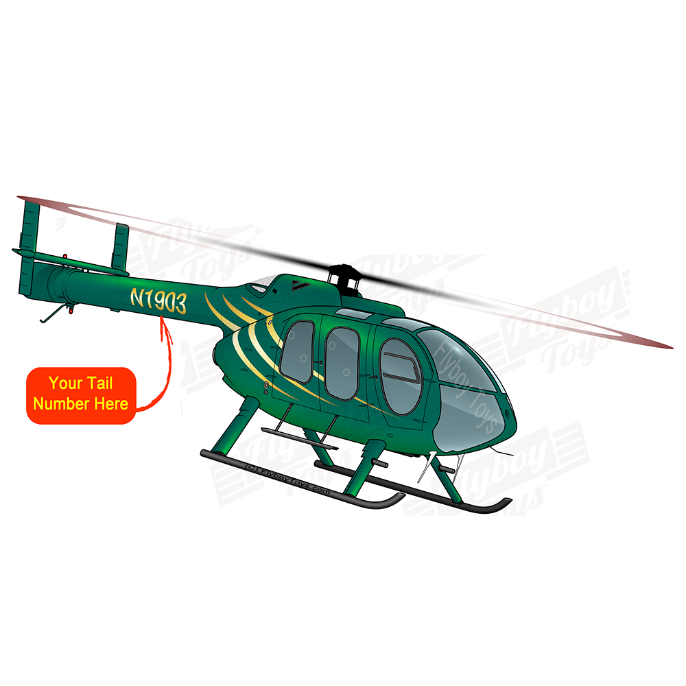Hughes McDonnell Douglas MD 500 600 600N Helicopters