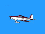 Airplane Design (Maroon/Silver/Black) - AIRM1EIM9-MSB1