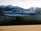 Beechcraft Bonanza C35 Blue model