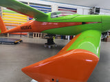 Airplane Design (Green/Orange) - AIRILKHL9-GO1