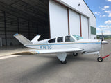 Beechcraft Bonanza V35A Blue Gold model