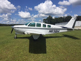 Beechcraft Bonanza A36 Dark Blue model 2