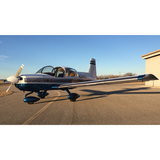 Airplane Design (Blue/Silver) - AIR7ILKI1AA5-BS1