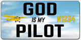 Custom GOD is my PILOT Aluminum Key Chain