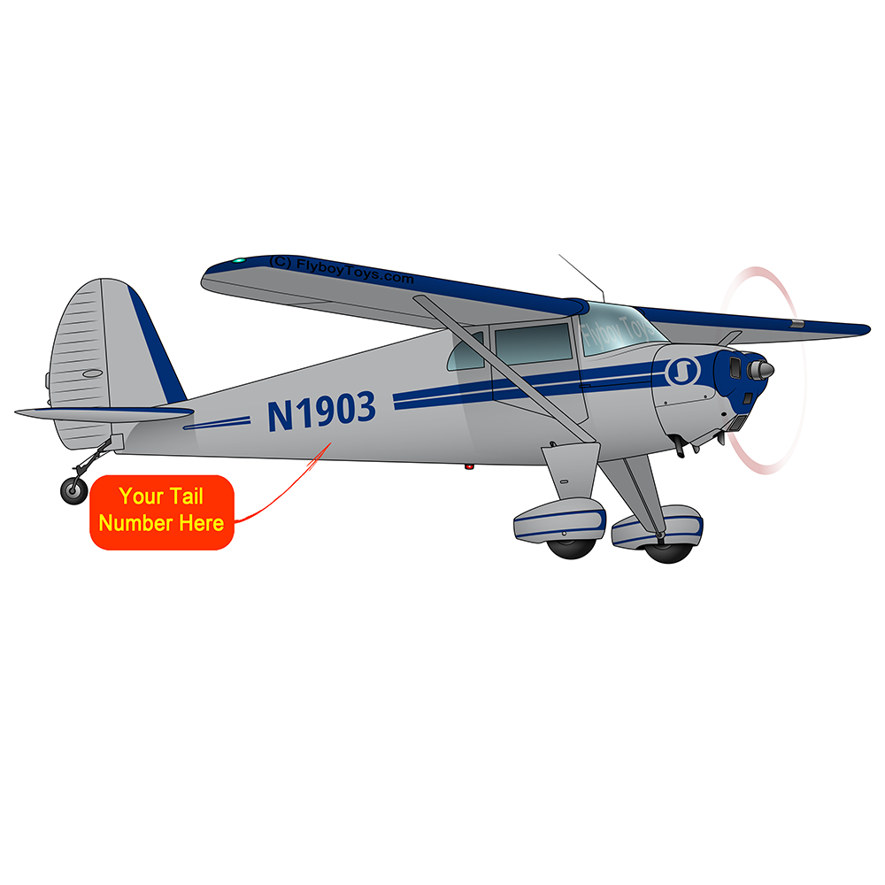 Airplane Design (Blue #2) - AIRCLJ8E-B2