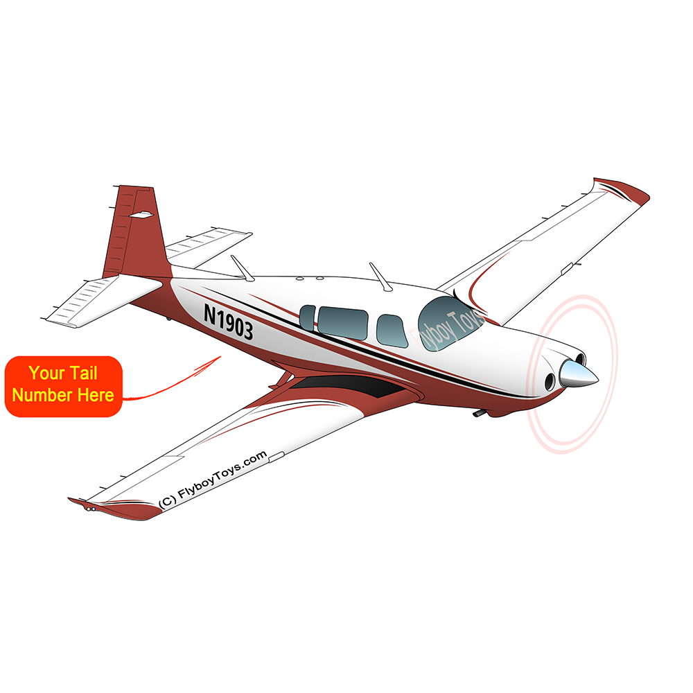 Airplane Design (Brick Red) - AIRDFF-R3