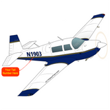 Airplane Design (Blue) - AIRDFFM20J-B1