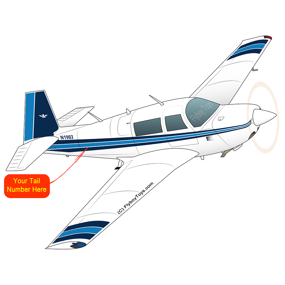 Airplane Design (Blue #2) - AIRDFFM20J-B2