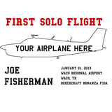 First Solo Flight Airplane Theme