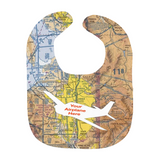 Custom Airplane Baby Bibs