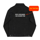 Custom Embroidered Unisex Denim Jacket