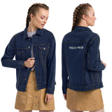 Custom Embroidered Unisex Denim Jacket