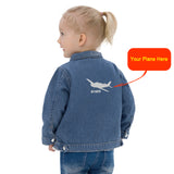 Custom Embroidered Baby Denim Jacket