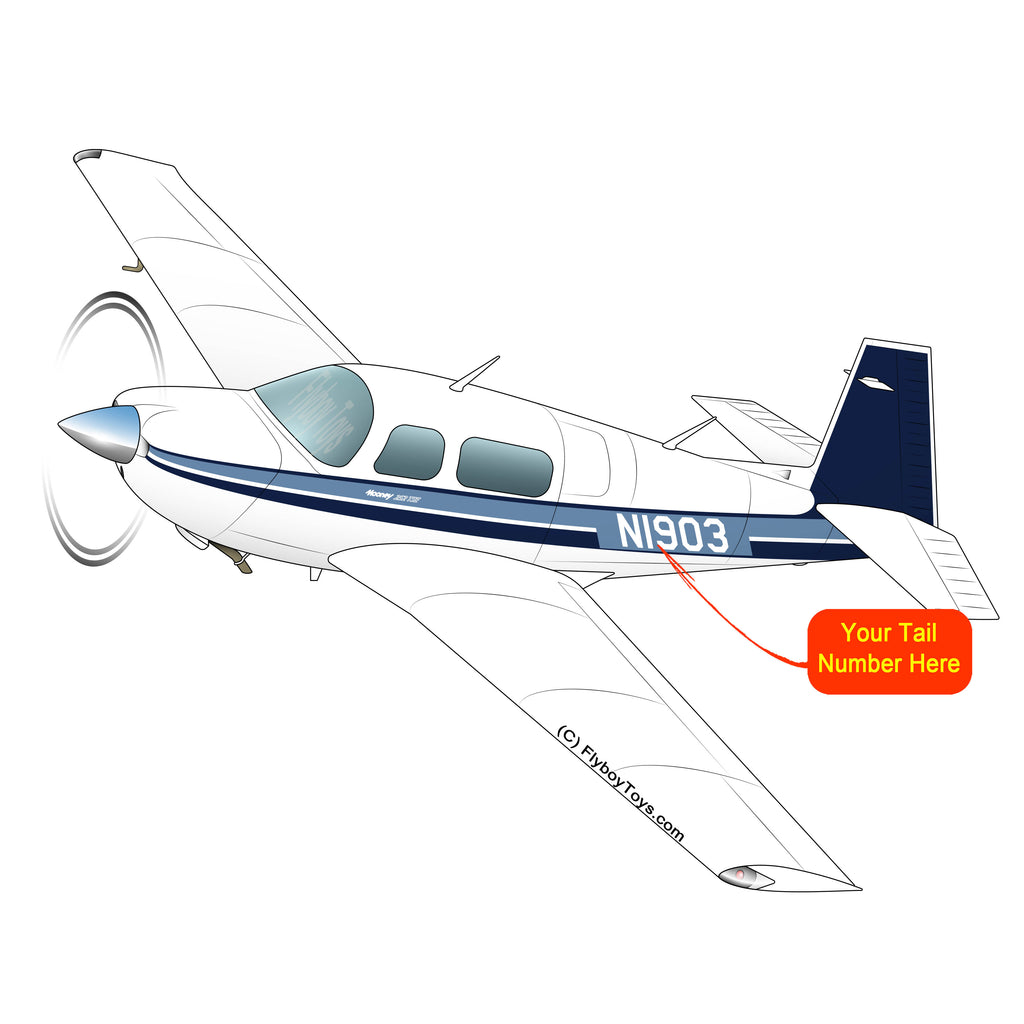 Airplane Design (Blue) - AIRDFFM20K-B1