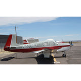 Airplane Design (Red/Silver) - AIRDFFM20-RS1