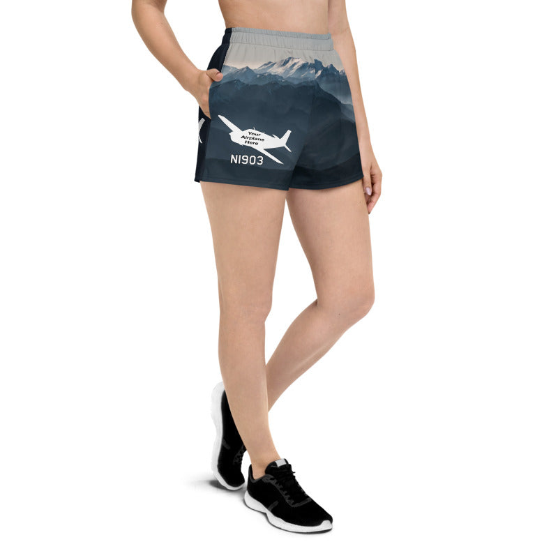 Custom All-Over Print Women's Athletic Shorts