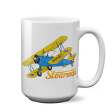 Stearman FSX1 Airplane Ceramic Mug - Personalized w/ N#
