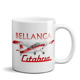 Bellanca Citabria 7KCAB Airplane Ceramic Mug - Personalized w/ N#