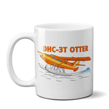 De Havilland DHC-3T Otter Airplane Ceramic Mug - Personalized w/ N#