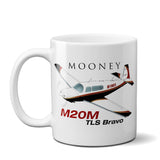Mooney M20M Airplane Ceramic Mug - Personalized w/ N#