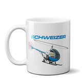 Schweizer 300 CBI Helicopter Ceramic Mug - Personalized w/ N#