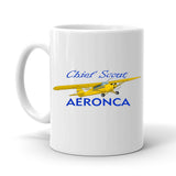 Aeronca 11ACS Chief Scout Airplane Ceramic Mug - Personalized with N#