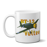 Vultee BT-13 Valiant Airplane Ceramic Mug - Personalized w/ N#