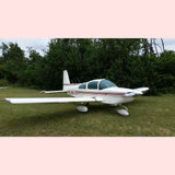 Airplane Design (Silver/Red #2) - AIR7ILK97AA1-SR2