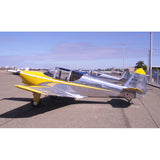 Airplane Design (Yellow/Silver) - AIRJN9GC1B-YS1