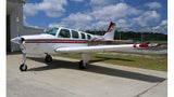Beechcraft Bonanza A36 Burgundy Red model 1