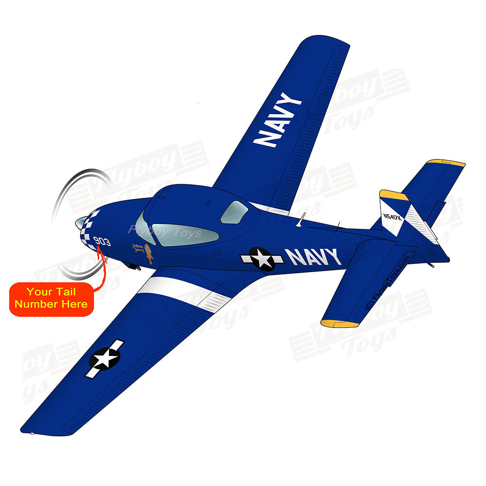 Airplane Design (Blue #2) - NAVIONB-B2