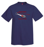 Enstrom Fokker F-28 Helicopter T-Shirt - Personalized with Your N#