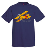 Waco Stearman Airplane T-Shirt - Personalized with Your N#
