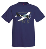 Van's Aircraft RV-12 Airplane T-Shirt - Personalized with Your N#