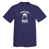 Natural Born Pilot Airplane Aviation T-Shirt