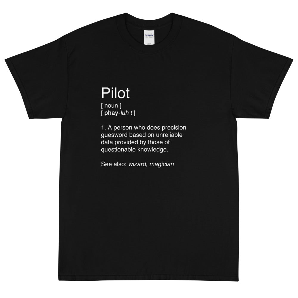 Pilot Dictionary Theme T-Shirt